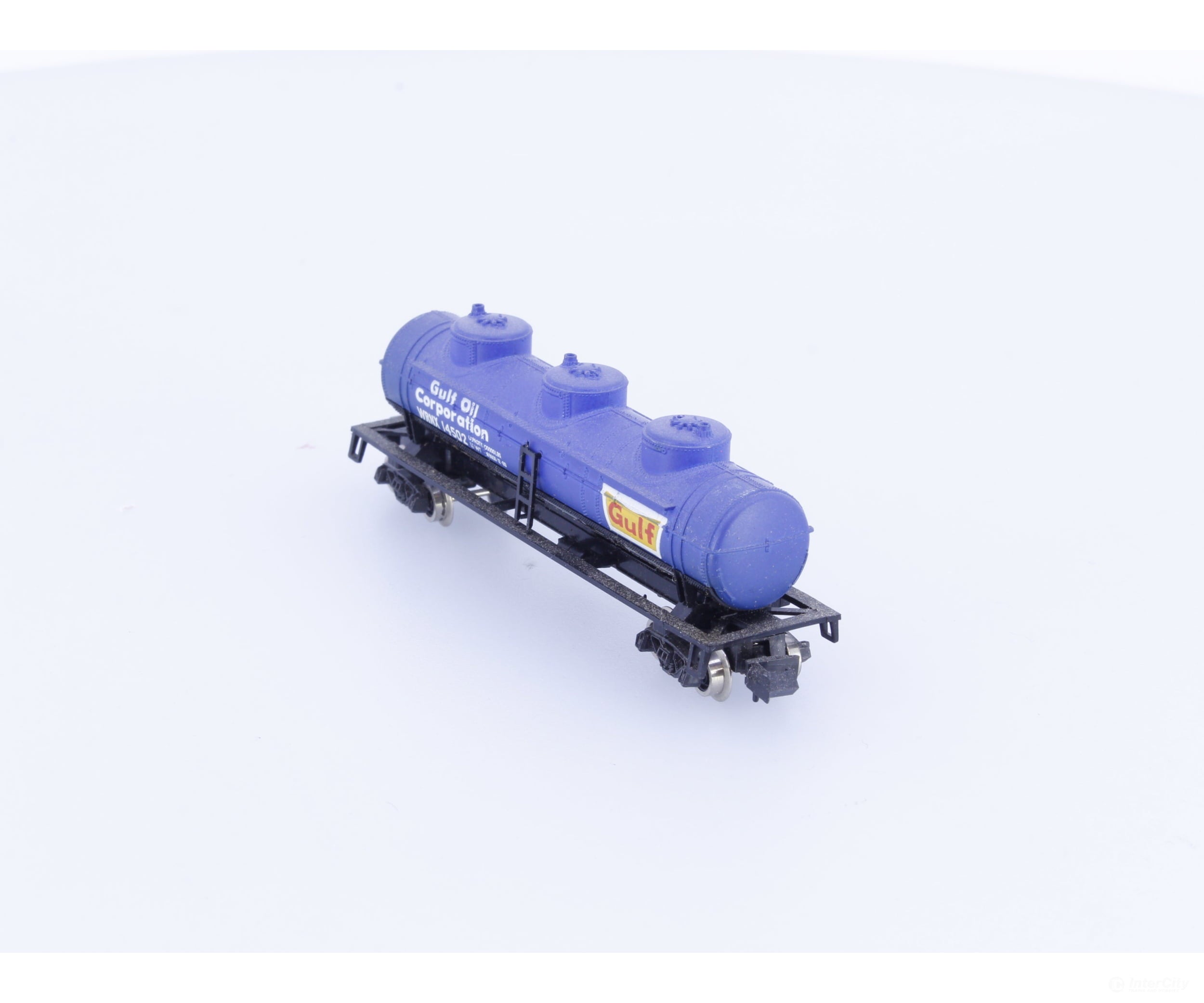 Atlas 2296 N 3 Dome Tank Car Gulf Oil Corporation (WRNX) 14502 Freight Cars