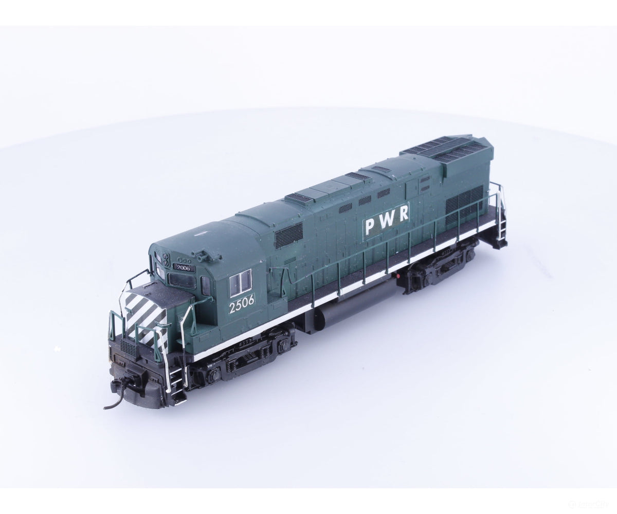 Atlas 2506 HO C424 Diesel Locomotive Pacific Western Railway (PWR) 2506 DCC - Locomotives
