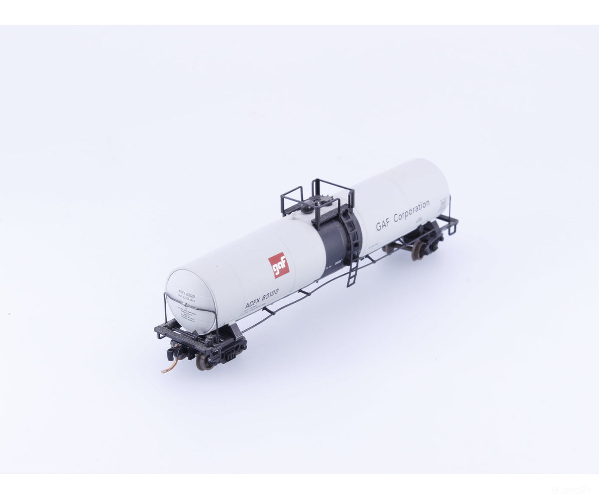 Atlas 30701 N 23500 Gal. Tank Car GAF (ACFX) 83122 - Freight Cars