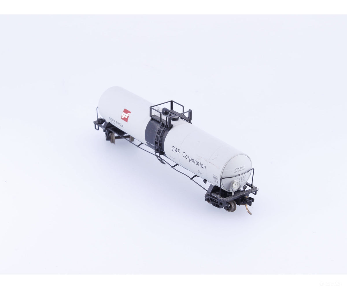 Atlas 30702 N 23500 Gal. Tank Car GAF (ACFX) 83124 - Freight Cars