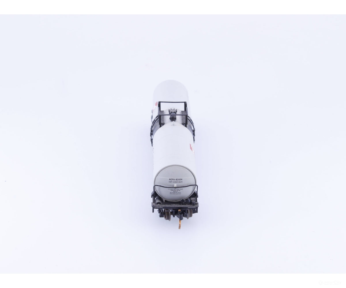 Atlas 30702 N 23500 Gal. Tank Car GAF (ACFX) 83124 - Freight Cars