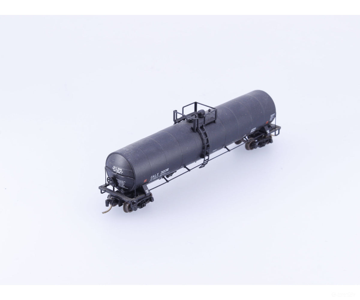 Atlas 30761 N 23500 Gal. Tank Car California Rail Car (CALX) 3036 - Freight Cars