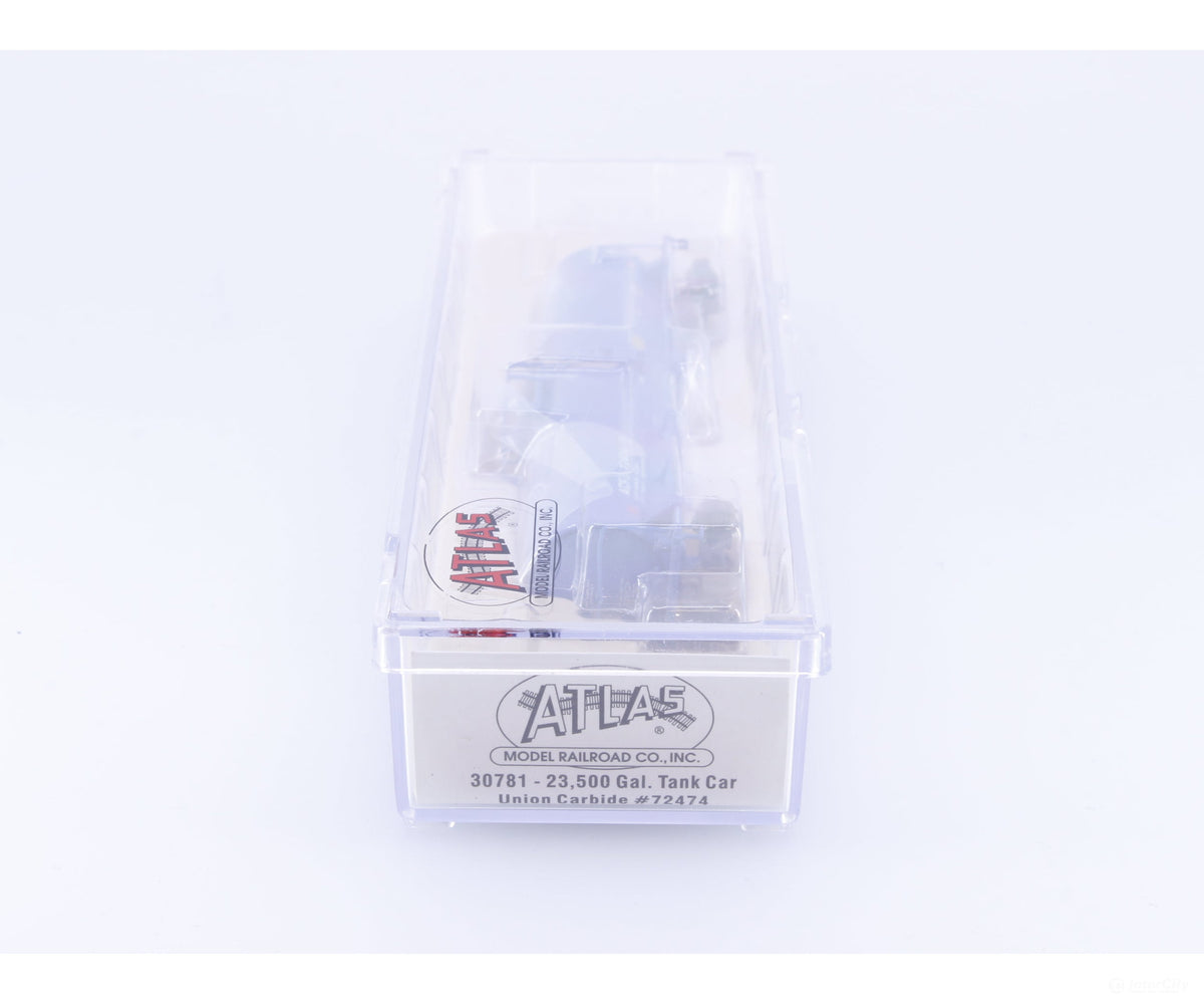Atlas 30781 N 23500 Gal. Tank Car Union Carbide (ACFX) 72474 - Freight Cars