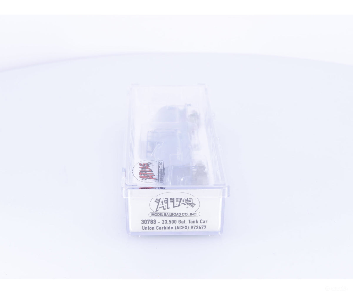 Atlas 30783 N 23500 Gal. Tank Car Union Carbide (ACFX) 72477 - Freight Cars