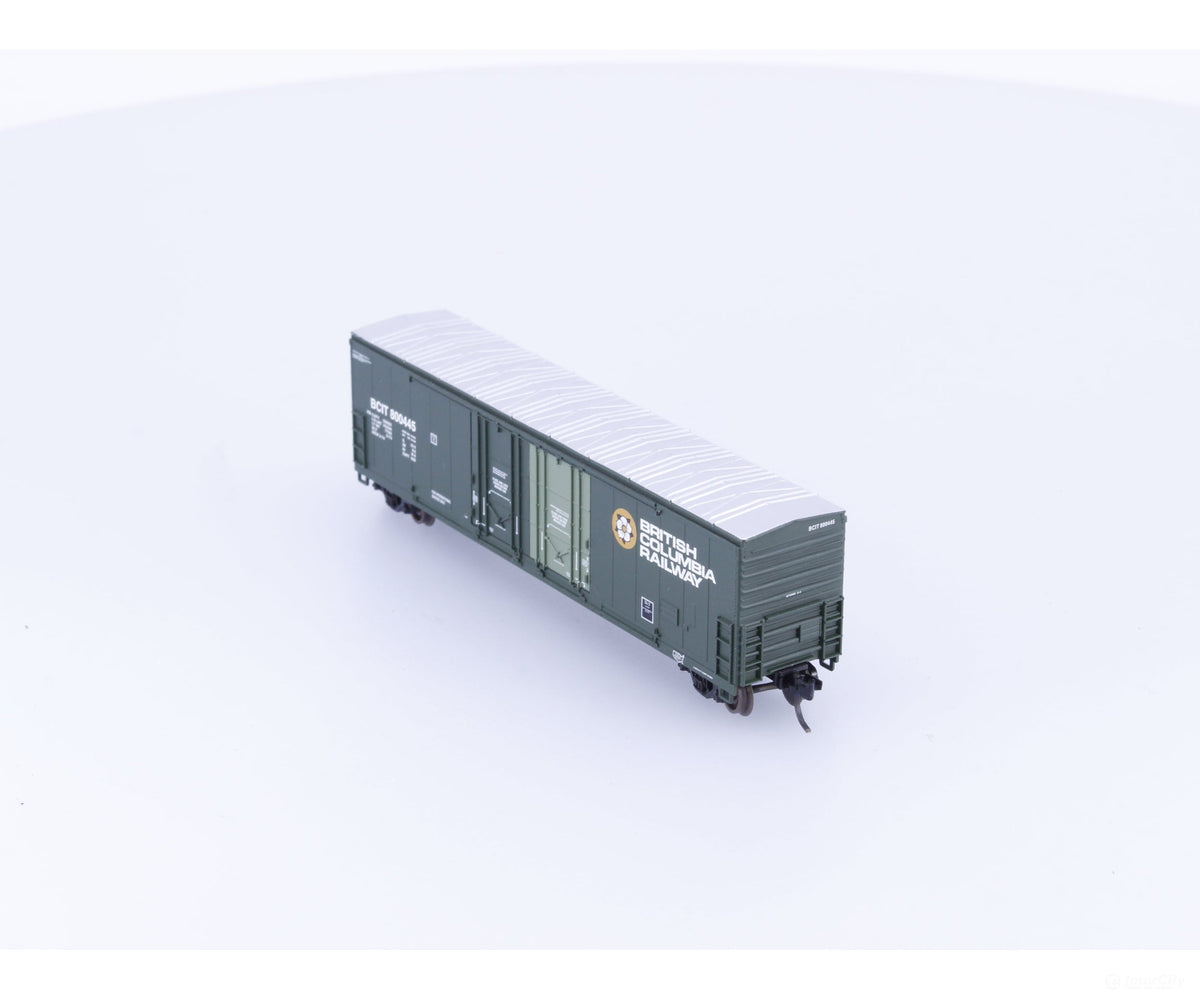 Atlas 31202 N Evans Double Plug Door Box Car British Columbia Railway (BCOL) 800445 - Freight Cars