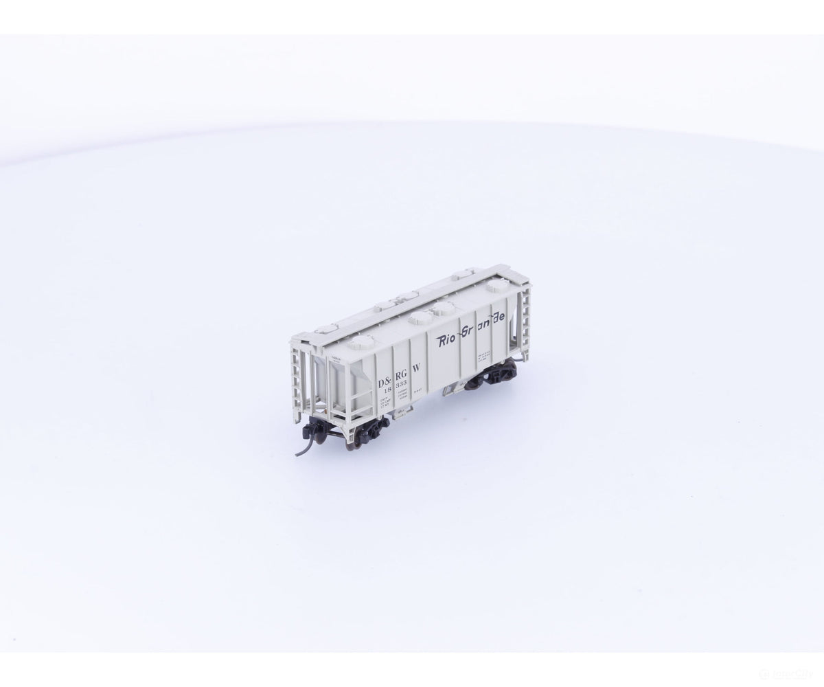 Atlas 31661 N 2 Bay PS2 Covered Hopper Denver and Rio Grande Western (DRGW) 18330 - Freight Cars