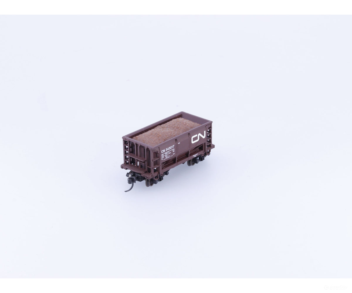 Atlas 32013 N Ore Car w/ Load #2 Canadian National (CN) 343017 - Freight Cars