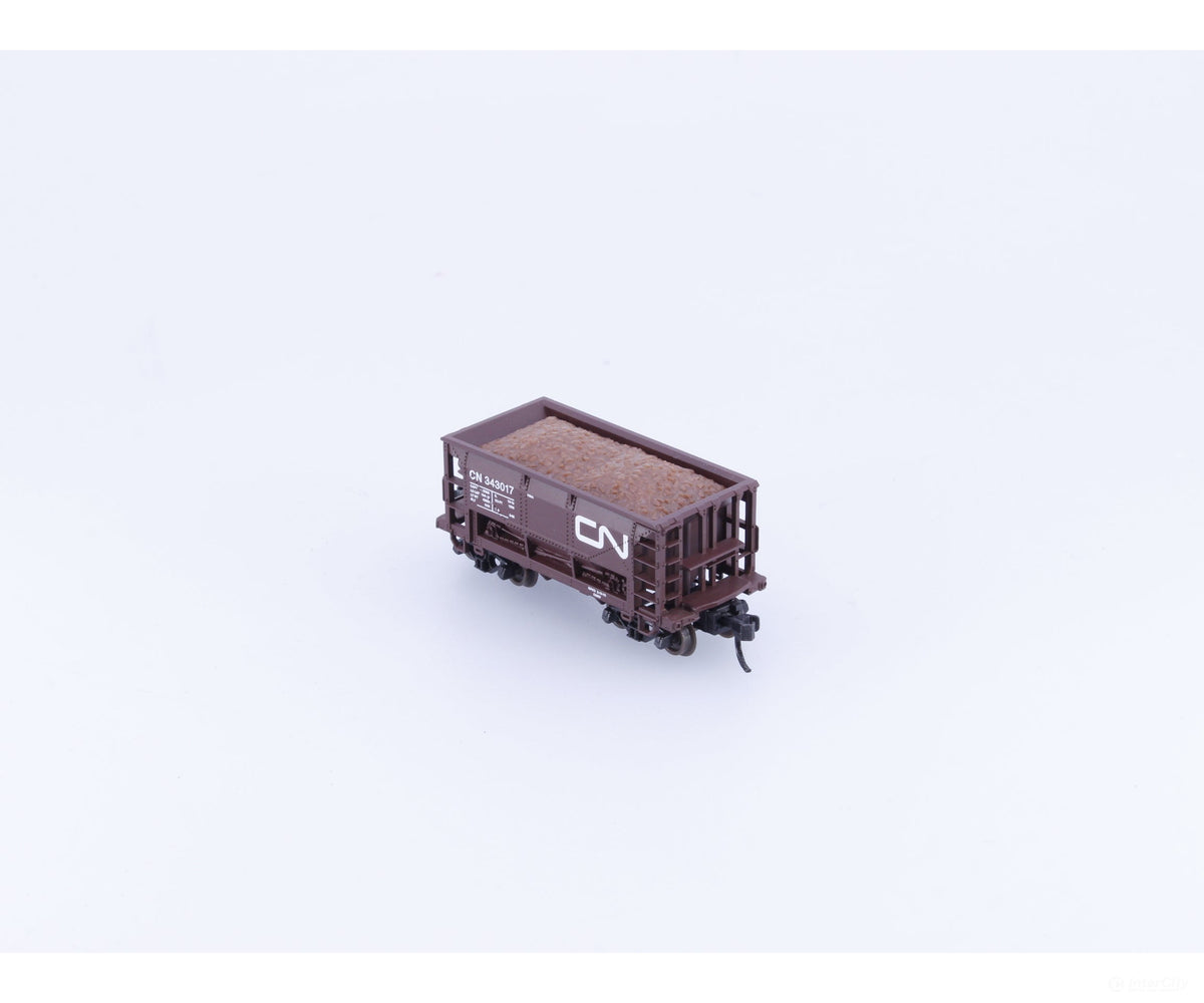 Atlas 32013 N Ore Car w/ Load #4 Canadian National (CN) 343017 - Freight Cars