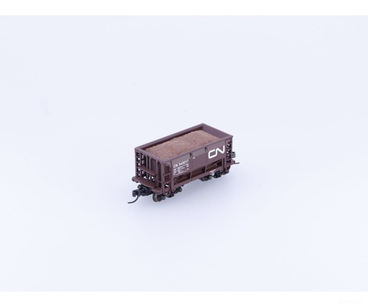 Atlas 32013 N Ore Car w/ Load #6 Canadian National (CN) 343017 - Freight Cars