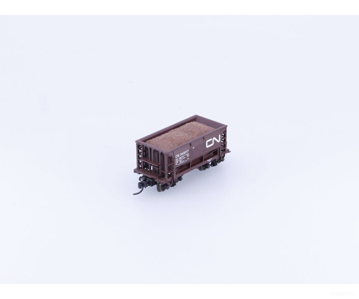 Atlas 32013 N Ore Car w/ Load #7 Canadian National (CN) 343017 - Freight Cars