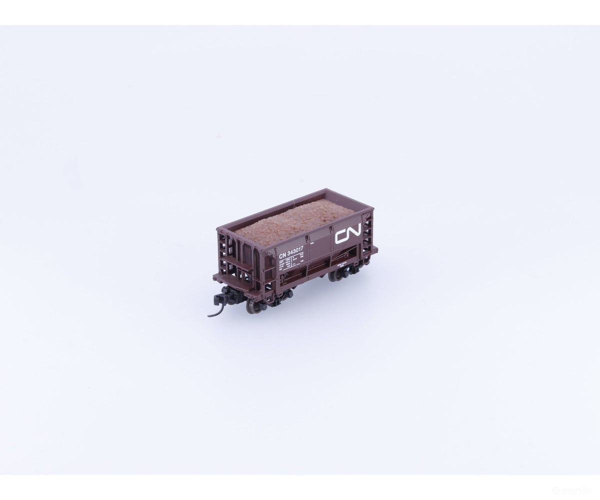 Atlas 32013 N Ore Car w/ Load #9 Canadian National (CN) 343017 - Freight Cars