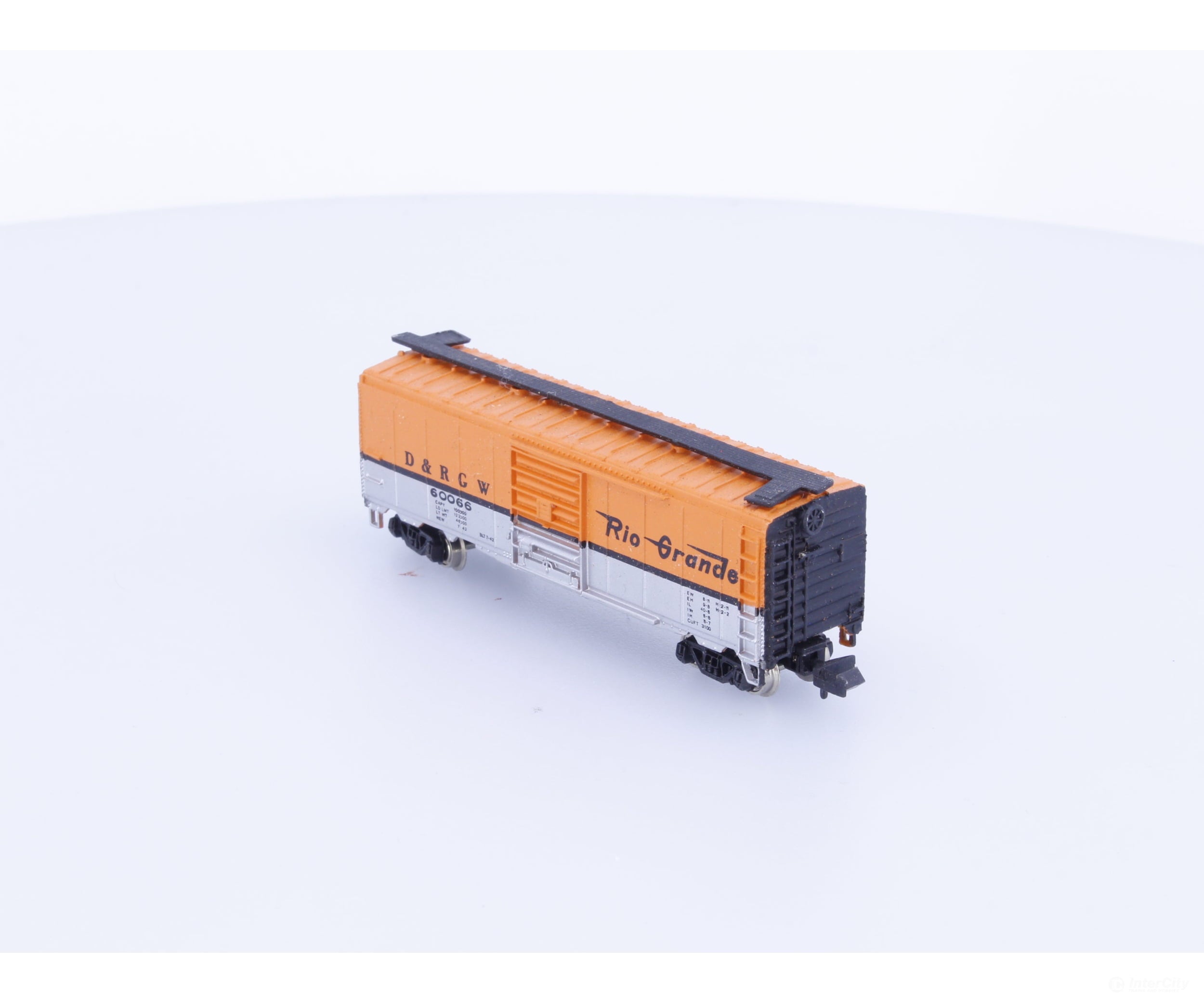Atlas 3309-3.25 N 40’ Box Car Plug Door Denver and Rio Grande Western (DRGW) 60066 Freight Cars