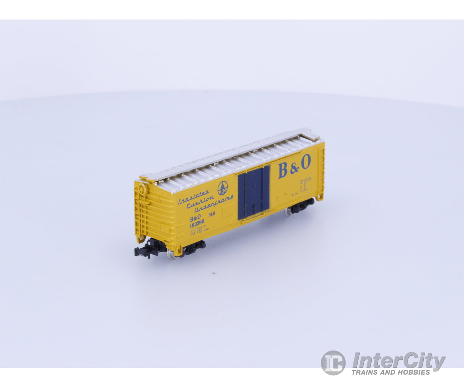 Atlas 3319 N 40’ Standard Box Car Plug Door Baltimore and Ohio (BO) 182396 Freight Cars