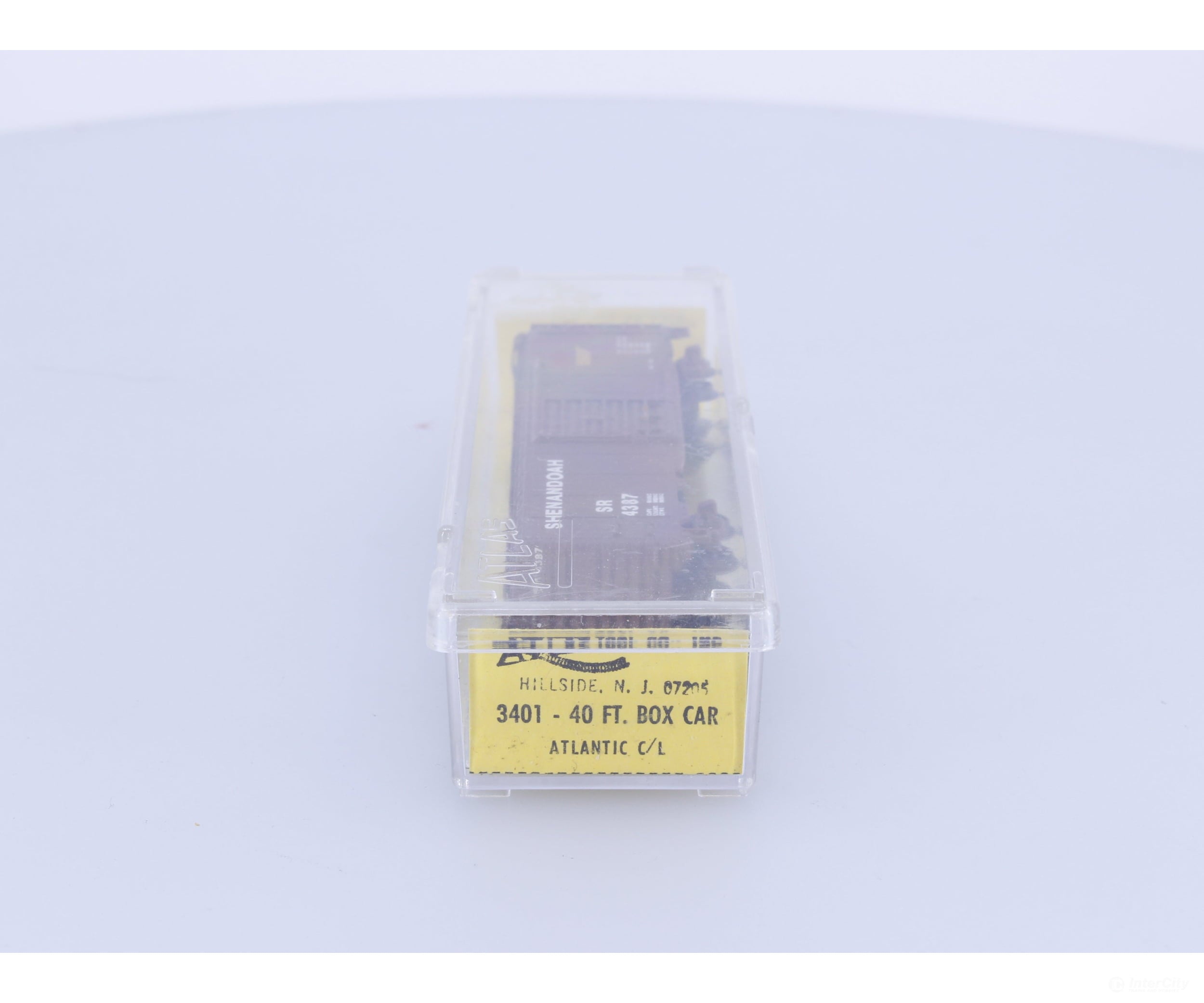 Atlas 3401 N 40’ Box Car Atlantic Coast Line (ACL) Painted Shenandoah (SR) 4387 Freight Cars