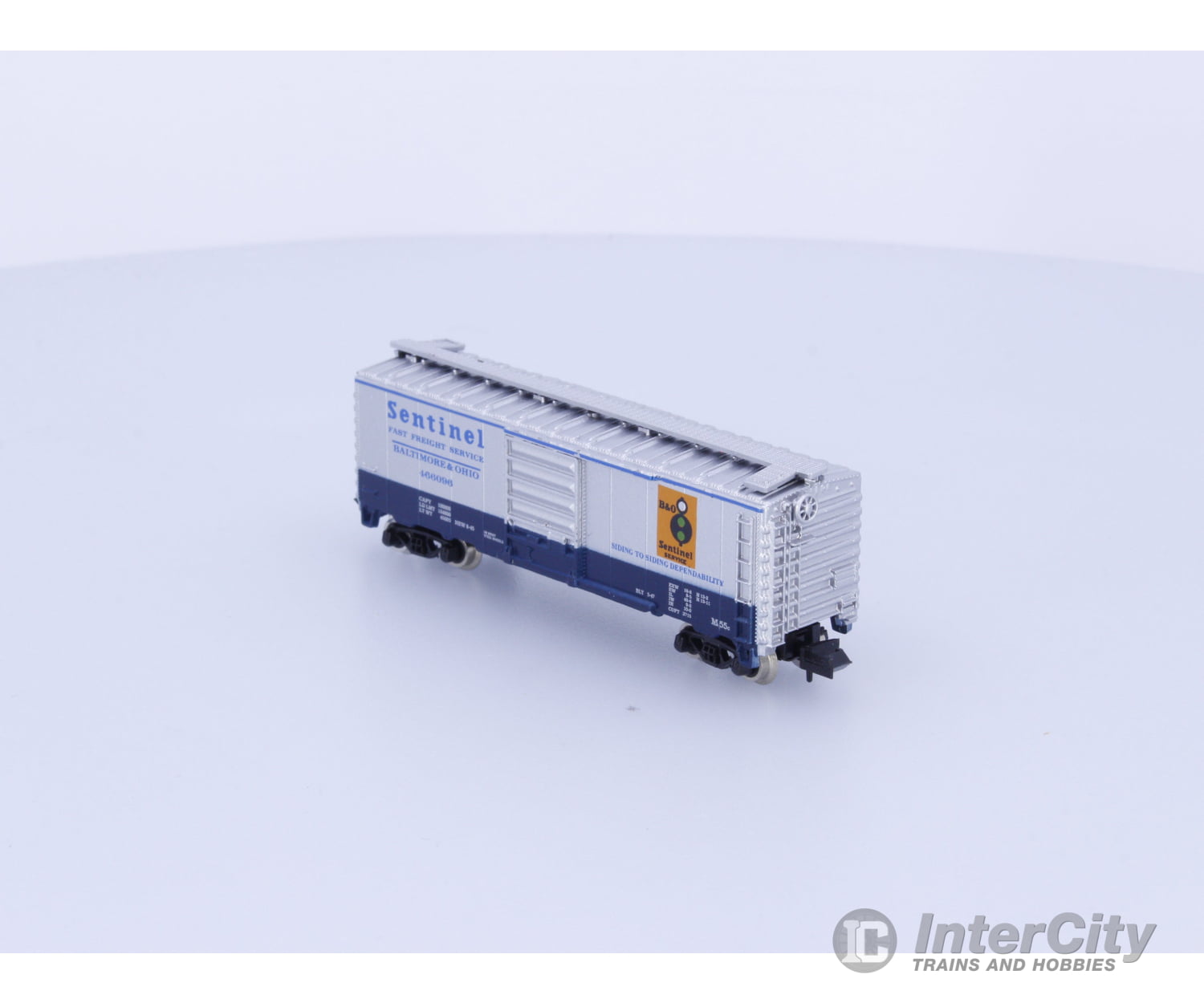 Atlas 3424 N 40’ Box Car Kit Baltimore and Ohio (BO) 466096 Freight Cars