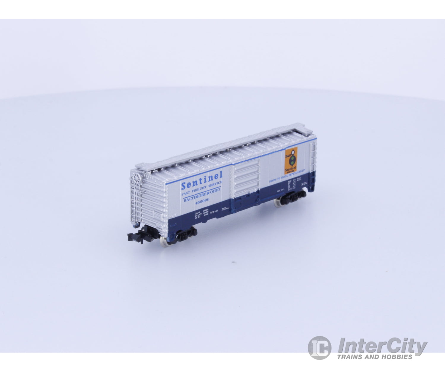 Atlas 3424 N 40’ Box Car Kit Baltimore and Ohio (BO) 466096 Freight Cars