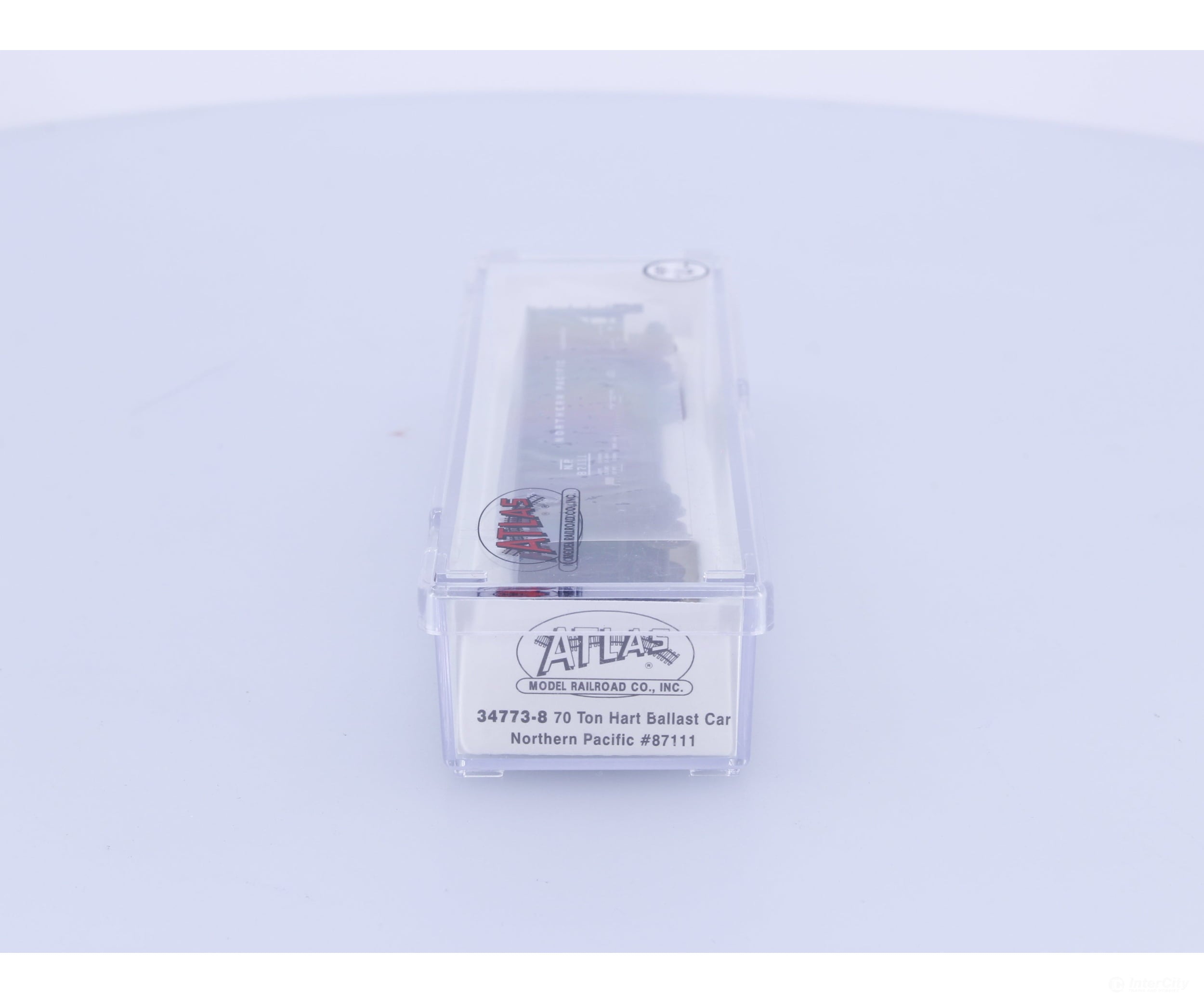 Atlas 34773-8 N 70 Ton Hart Ballast Car Northern Pacific (NP) 87111 Freight Cars