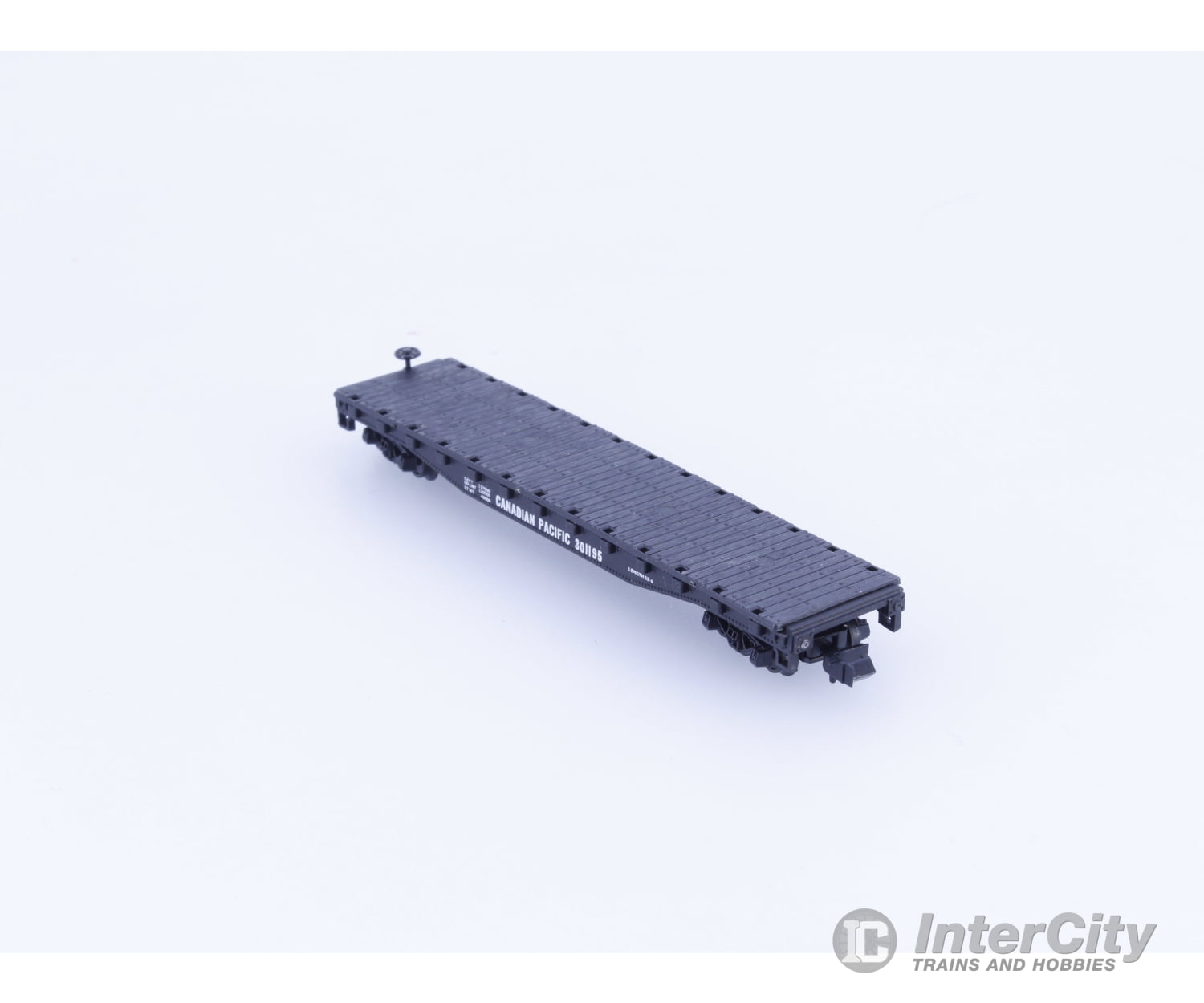 Atlas 3804 N 50’ Flatcar with Stakes #2 Canadian Pacific (CP) 301195 Freight Cars