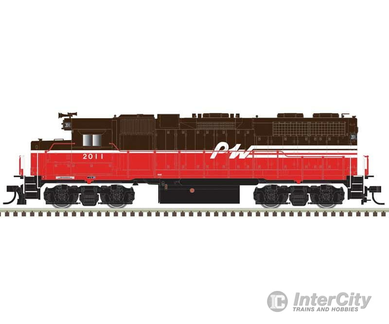 Atlas 40005609 Emd Gp38 Low Nose W/Dynamic Brakes - Standard Dc Master(R) Silver -- Providence &