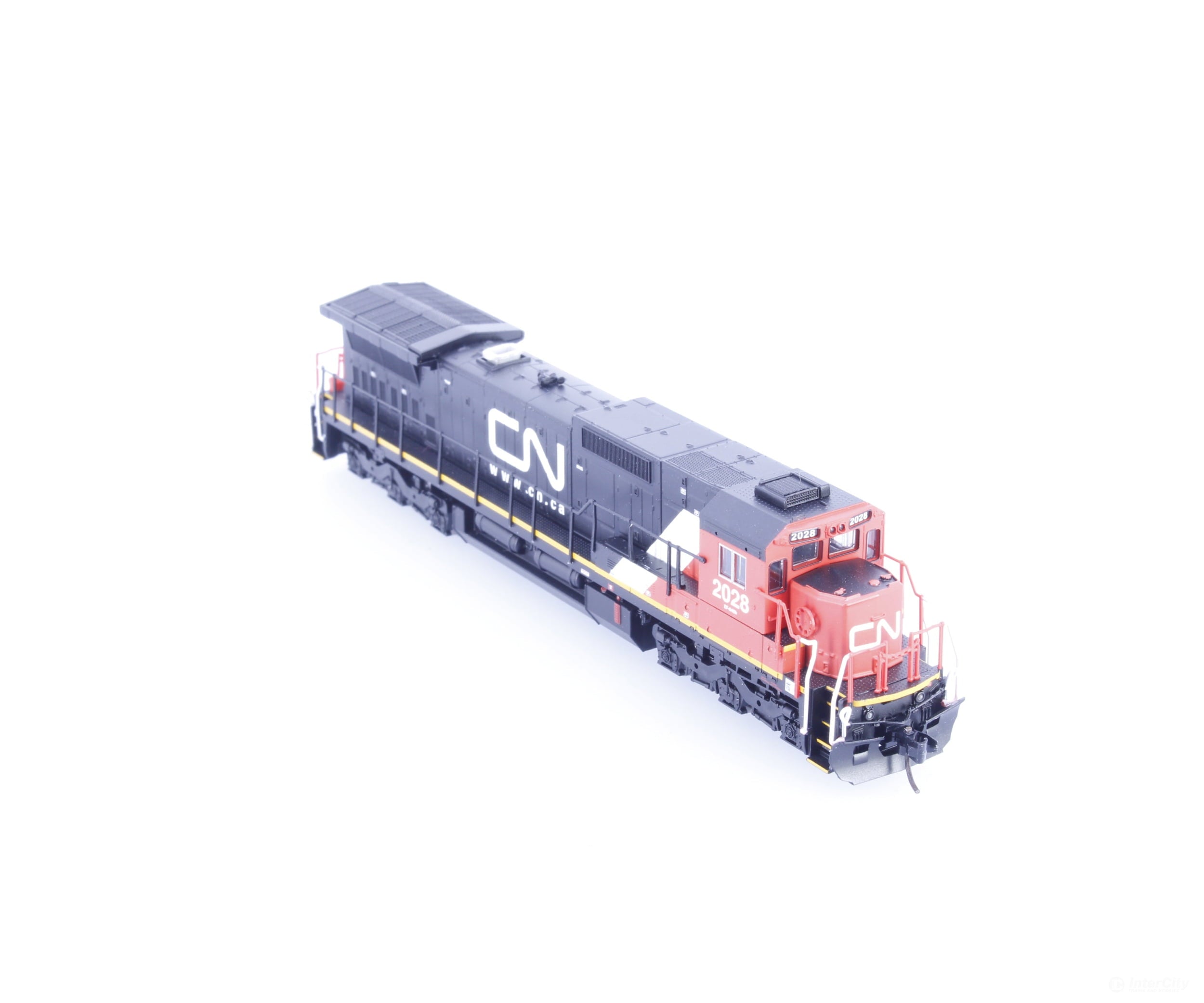 Atlas 40005651 N Dash 8-40C Diesel Locomotive Website Scheme Canadian National (CN) 2028 DCC Ready - Locomotives