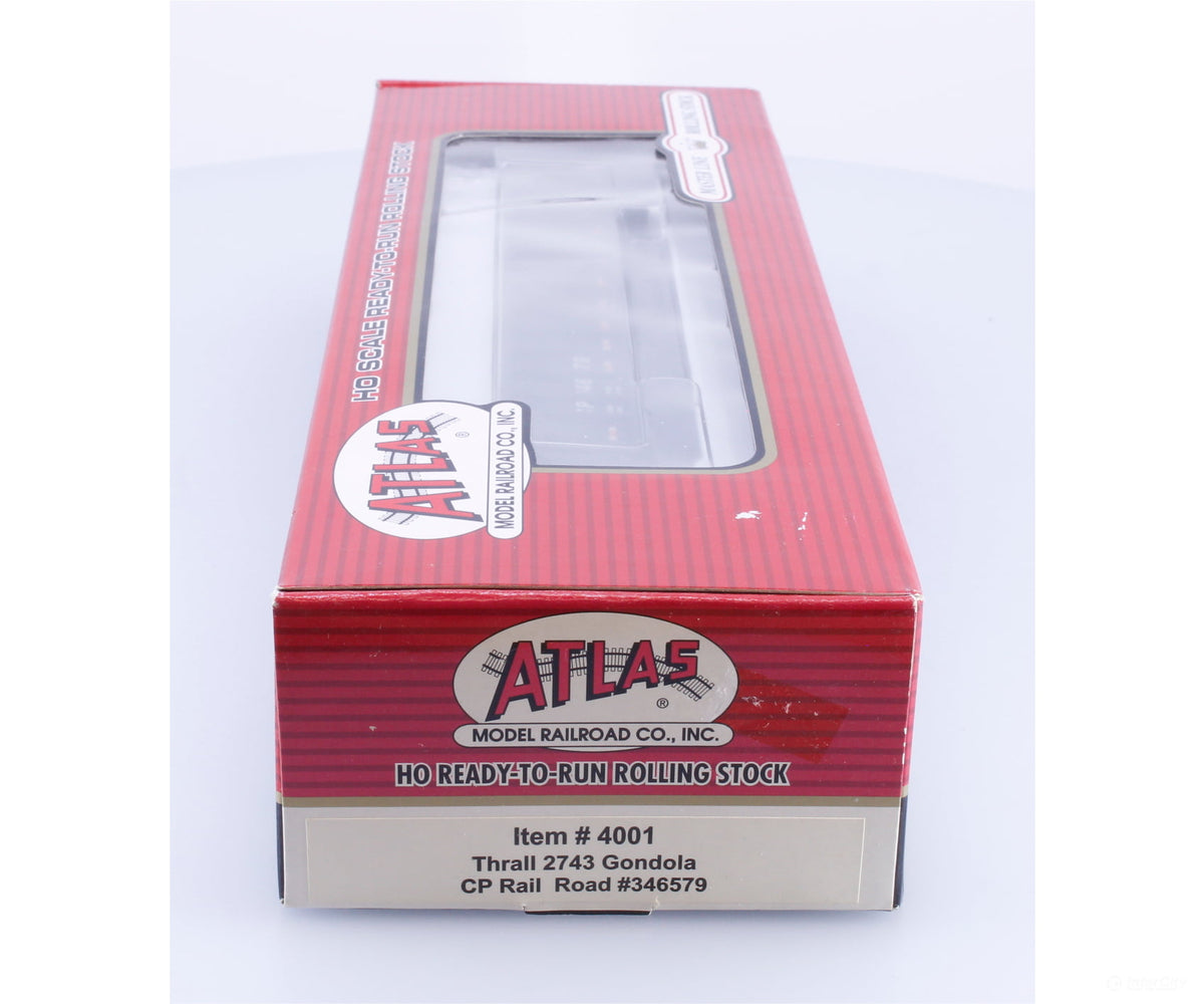 Atlas 4001 HO Thrall 2743 Gondola Canadian Pacific (CP) 346579 - Freight Cars