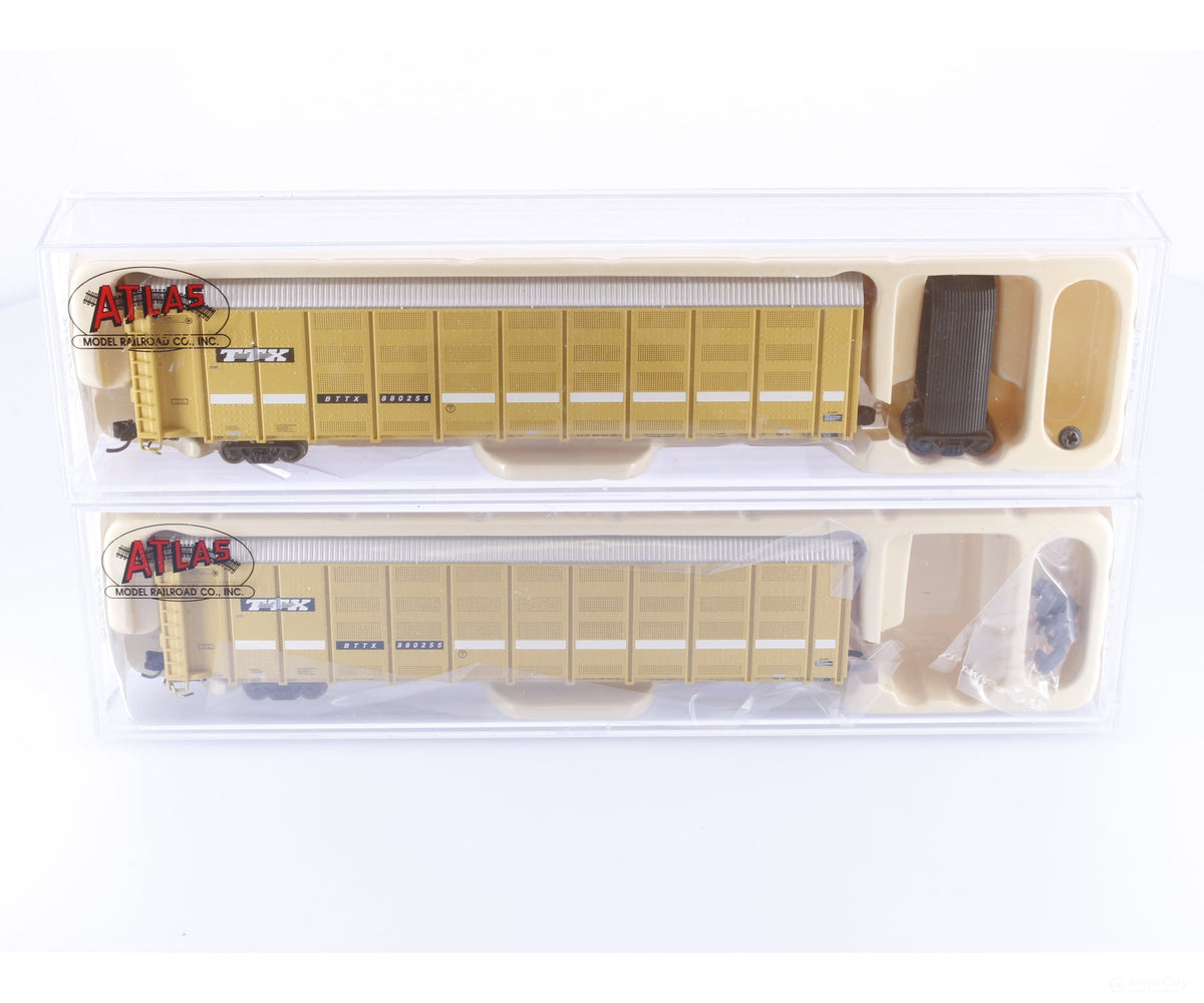 Atlas 40914 N Articulated Auto Carrier Trailer Train TTX Corp. (TTX) 880255 - Freight Cars