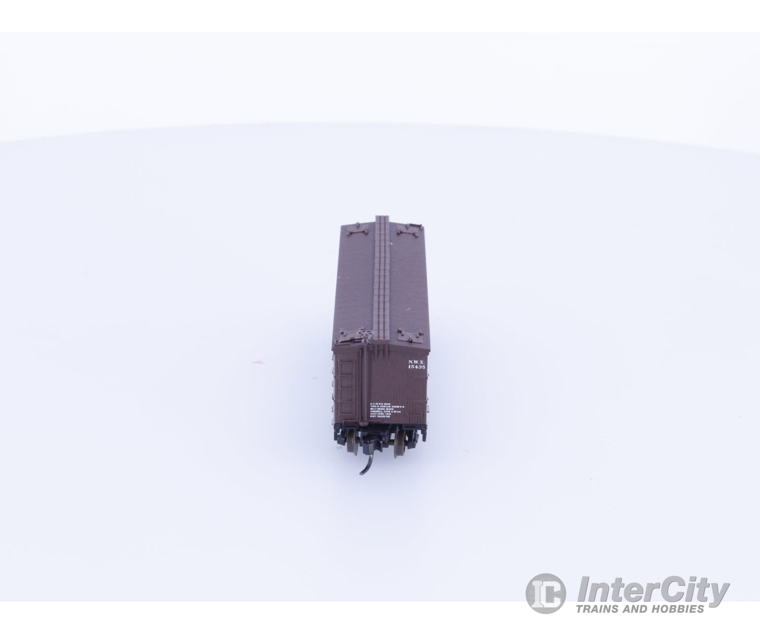 Atlas 41535 N 40’ Wood Reefer Lion Milk 15435 Freight Cars