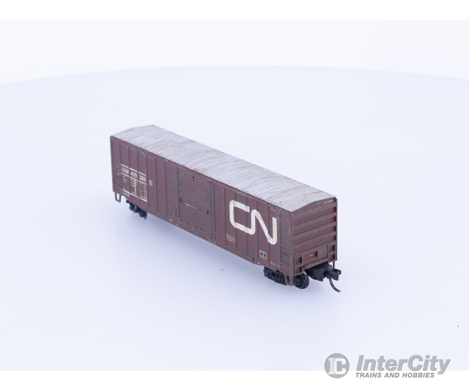 Atlas 419309 N 50’ Single Door Boxcar Canadian National (CN) 419309 Freight Cars