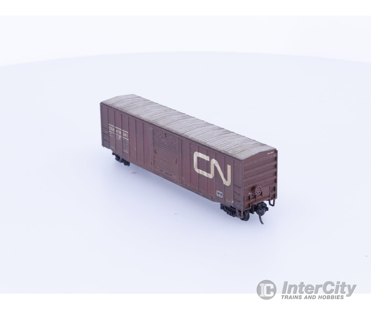 Atlas 419341 N 50’ Single Door Boxcar Canadian National (CN) 419341 Freight Cars