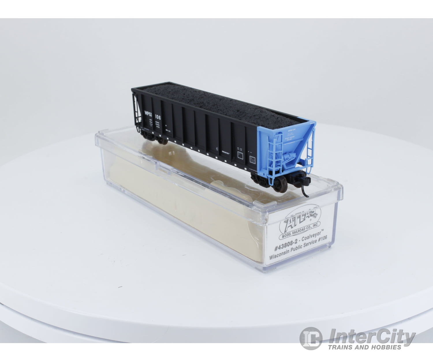 Atlas 43808-2 N Wisconsin Public Service Coalveyor Freight Car 106 Cars