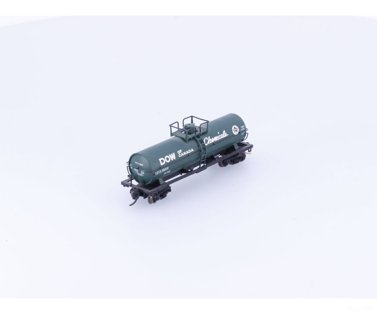 Atlas 43942 N 11,000 gal. Tank Car Dow Canada (CGTX) 55212 - Freight Cars