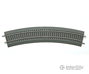Atlas 460 True-Track(R) Code 83 Track & Roadbed System -- 18 Radius Curve Sections Pkg(4) Turnouts