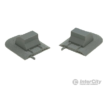 Atlas 470 True-Track(R) Code 83 Track & Roadbed System -- Bumpers Pkg(2) Turnouts