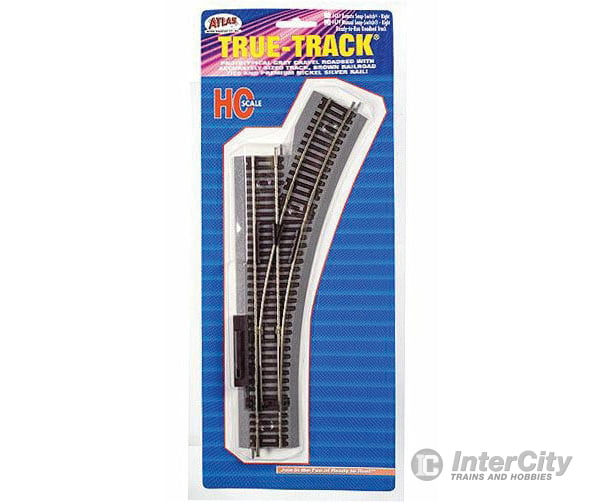 Atlas 479 True-Track(R) Code 83 Track & Roadbed System -- Manual Snap-Switch - Right Hand Turnouts