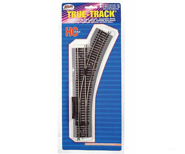Atlas 479 True-Track(R) Code 83 Track & Roadbed System -- Manual Snap-Switch - Right Hand Turnouts
