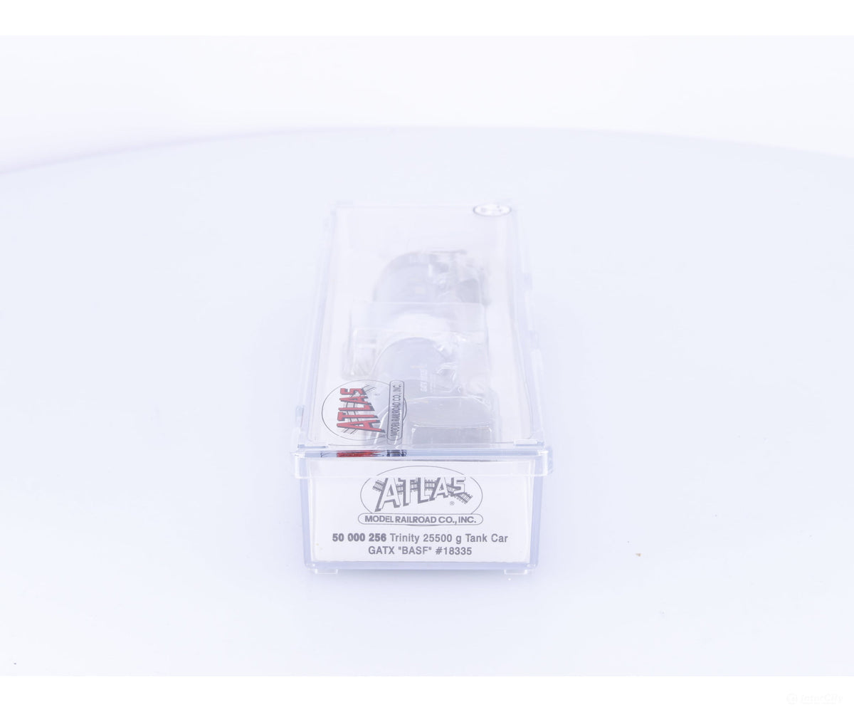Atlas 50 000 256 N Trinity 25500 Gal Tank Car BASF (GATX) 18335 - Freight Cars