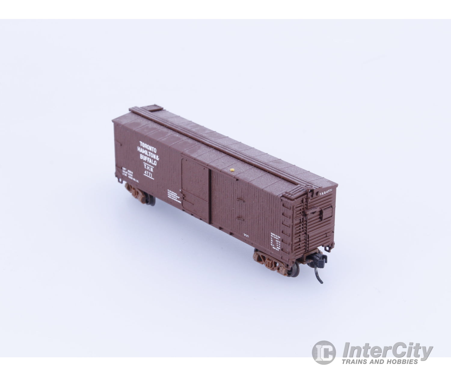 Atlas 50001491 N 40’ Double Sheathed Boxcar Toronto Hamilton and Buffalo (THB) 4771 Freight Cars