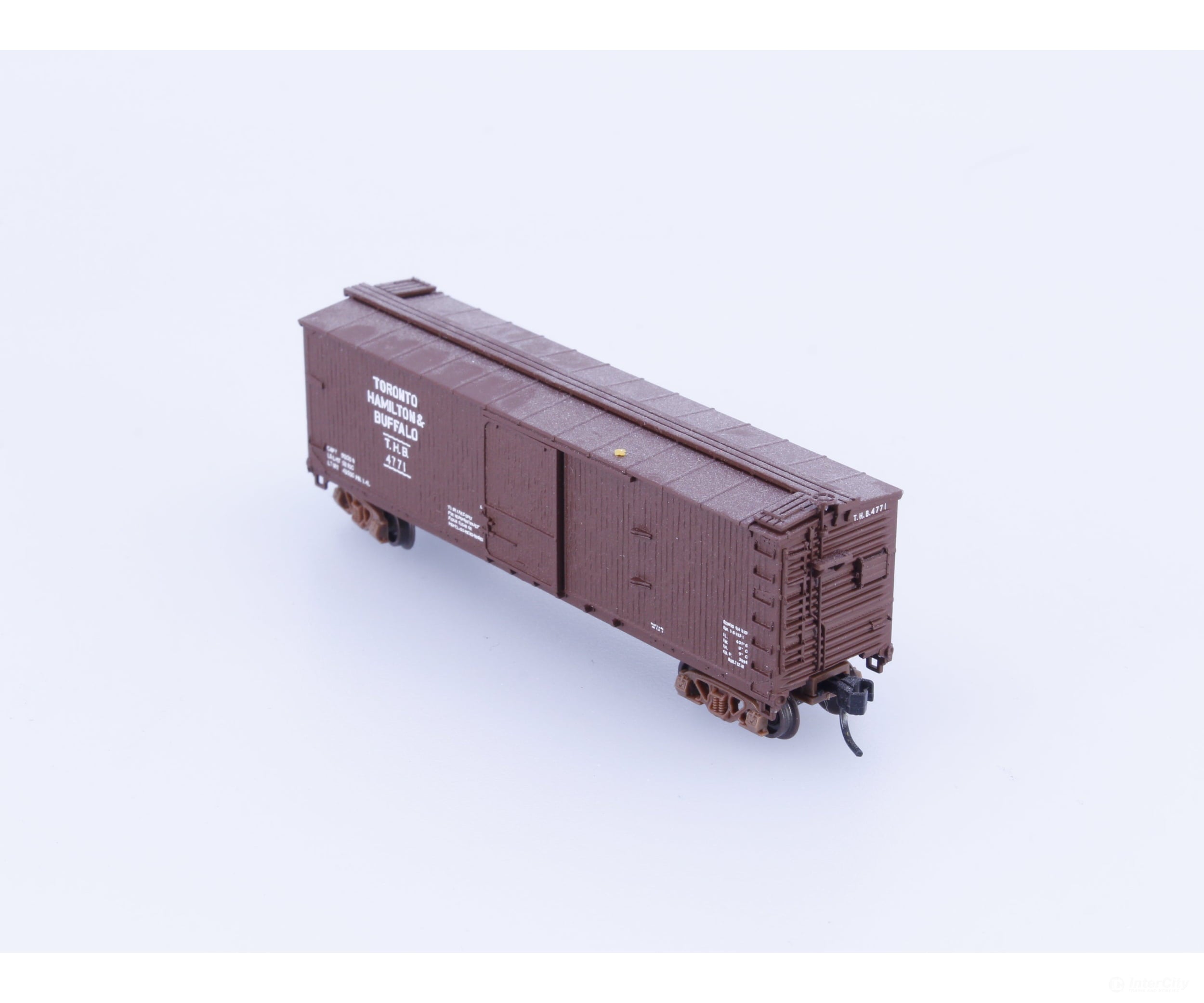 Atlas 50001491 N 40’ Double Sheathed Boxcar Toronto Hamilton and Buffalo (THB) 4771 Freight Cars