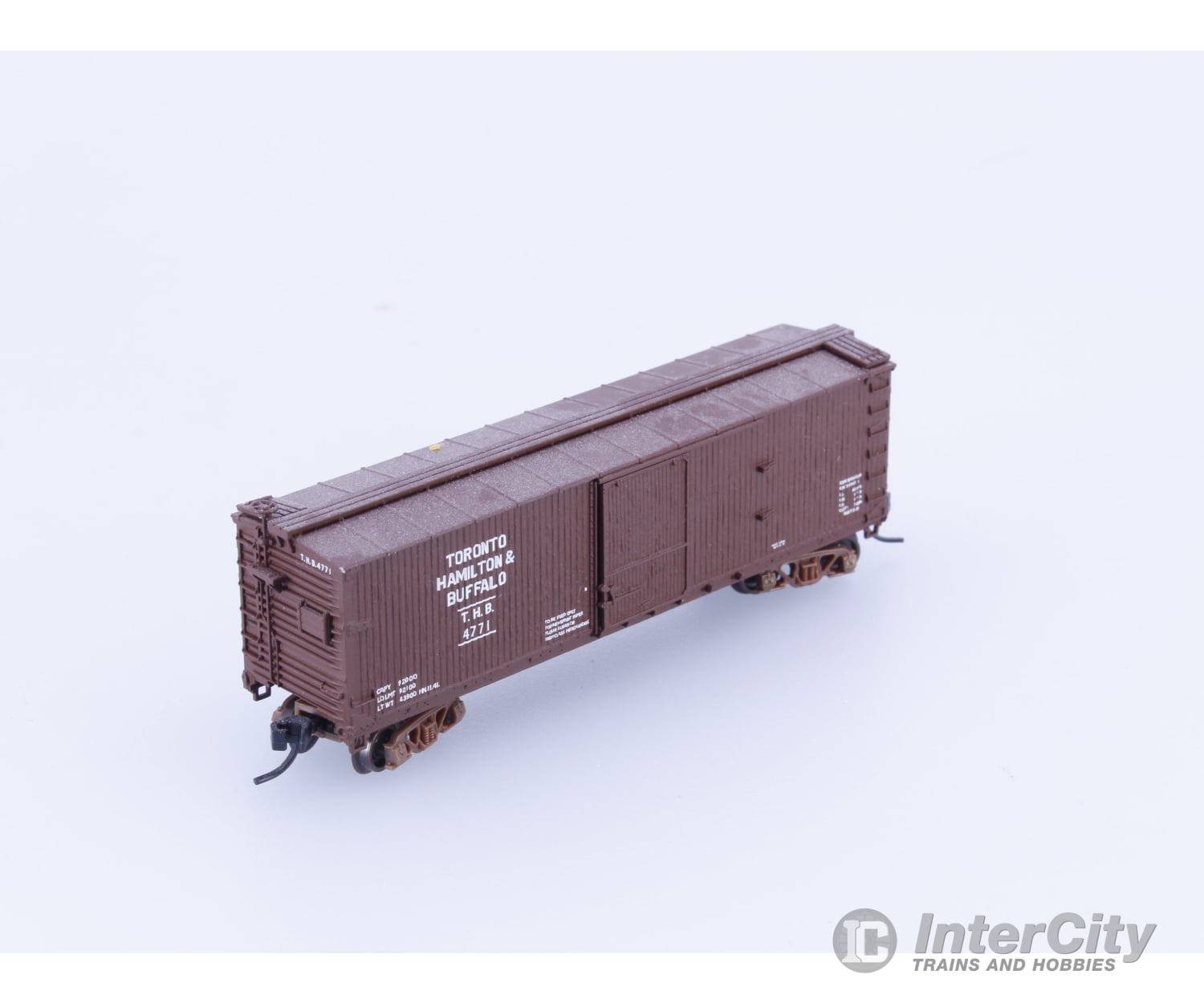 Atlas 50001491 N 40’ Double Sheathed Boxcar Toronto Hamilton and Buffalo (THB) 4771 Freight Cars