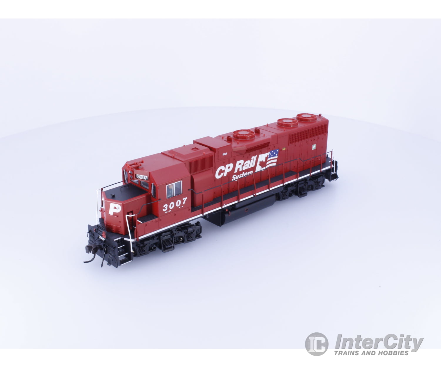 Atlas 555006 HO GP-38 Diesel Locomotive Canadian Pacific (CP) 3007 Analog DC Locomotives