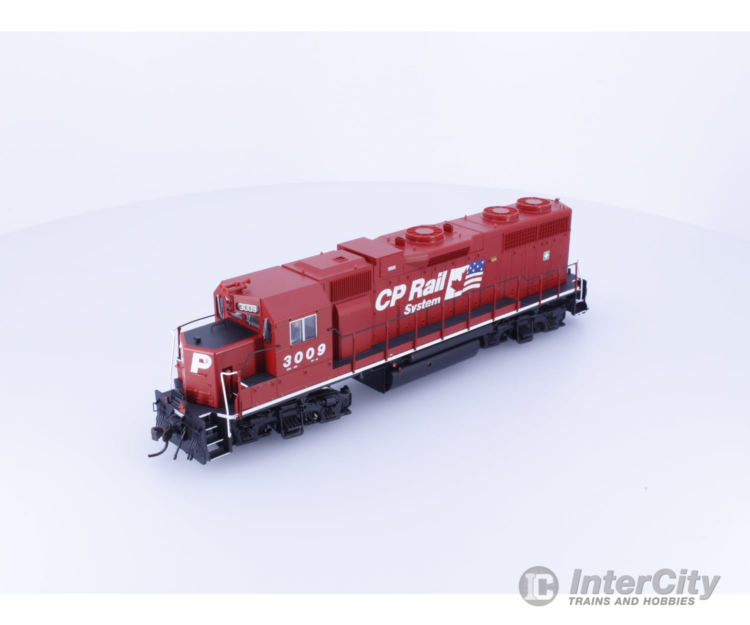 Atlas 555007 HO GP-38 Diesel Locomotive Canadian Pacific (CP) 3009 Analog DC Locomotives