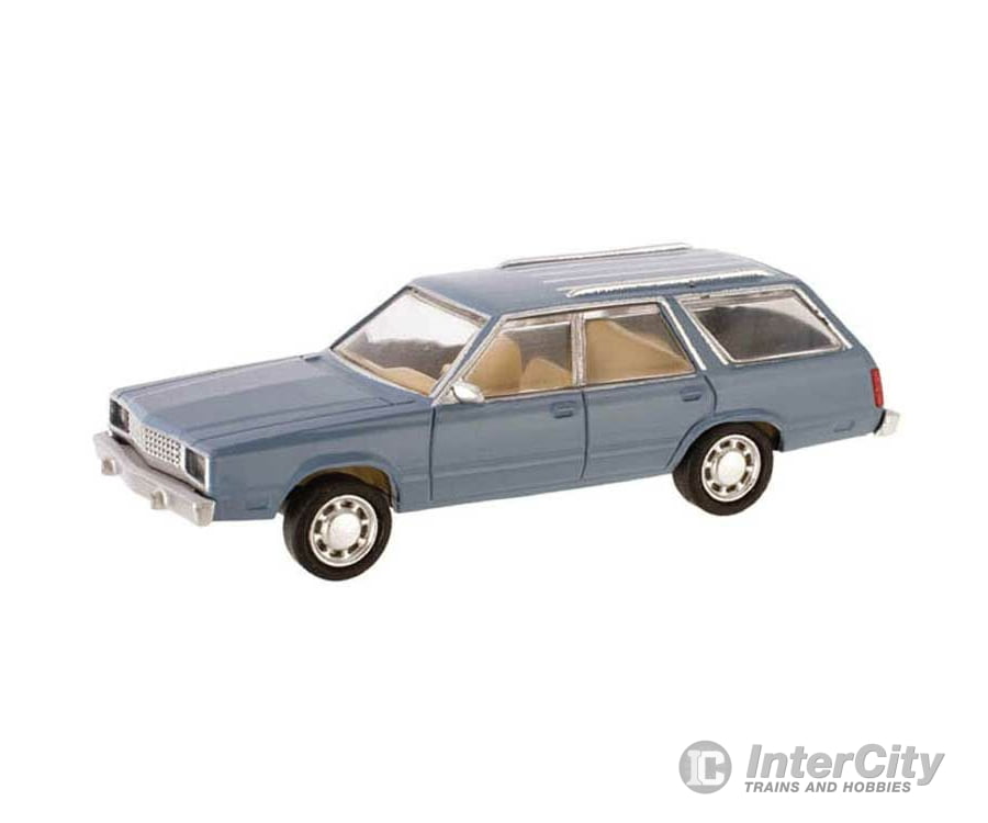 Atlas 60000040 Master(Tm) American Automobiles 1978 Ford(R) Fairmont Wagon Pkg(2) -- Medium Blue