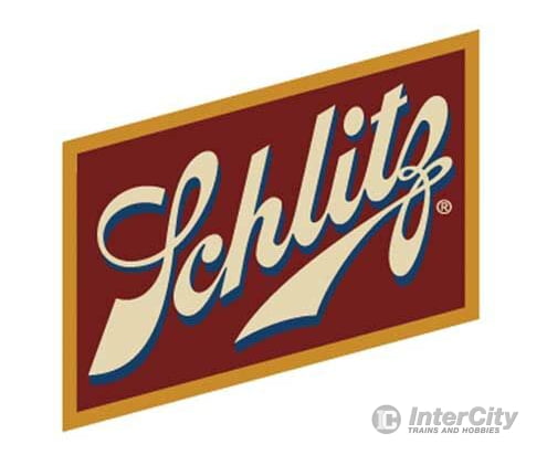 Atlas 60000146D Lettering And Logos For 1984 Lnt 9000 Tractor Cab -- Schlitz (White Maroon) Decals