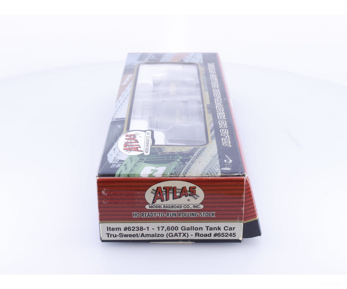 Atlas 6238-1 HO 17600 Gallon Tank Car Tru-Sweet/Amaizo GATX Corporation (GATX) 65245 - Freight Cars