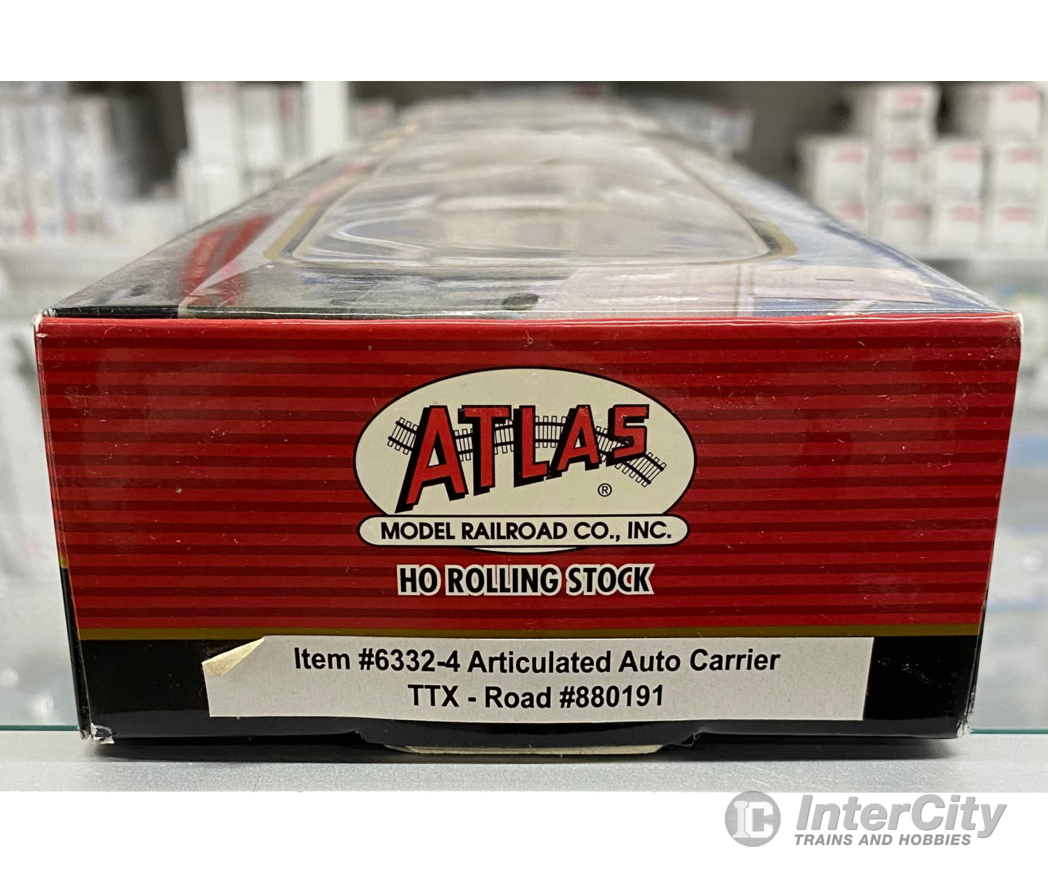 Atlas 6332-4 HO Articulated Auto Carrier Trailer Train TTX Corp. (TTX) 880191 Freight Cars