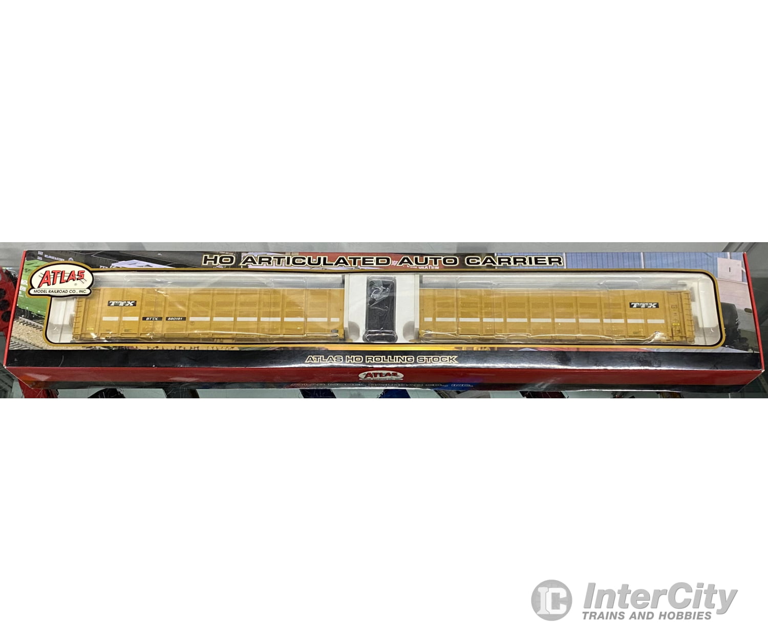 Atlas 6332-4 HO Articulated Auto Carrier Trailer Train TTX Corp. (TTX) 880191 Freight Cars