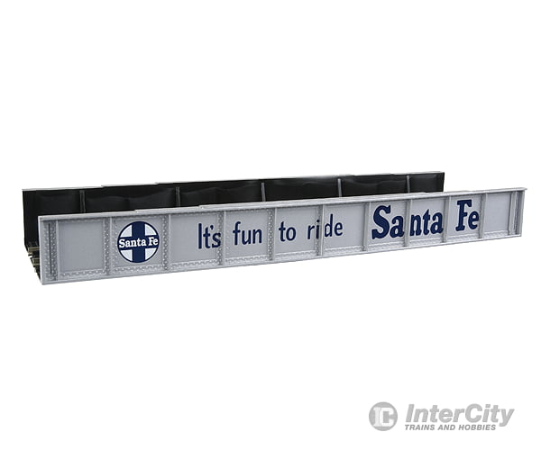 Atlas 70000011 Code 100 Decorated Plate Girder Bridge -- Santa Fe Tunnels & Bridges