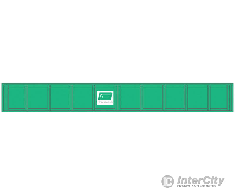 Atlas 70000034 Decorated Plate Girder Bridge W/Code 100 Track -- Kit - Penn Central (Jade Green