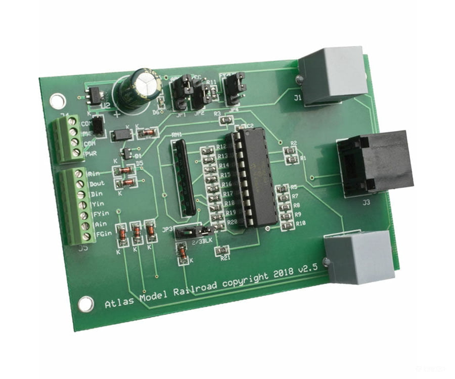 Atlas 70000046 All Scales Signal System -- Universal Control Board Track Accessories