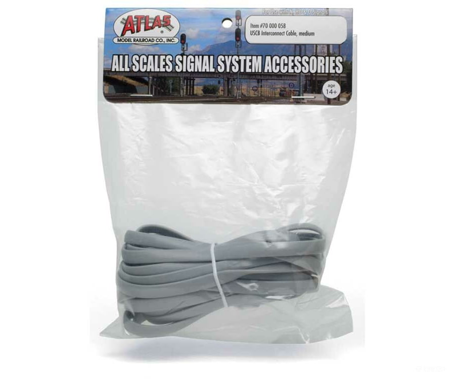 Atlas 70000058 Scb Interconnect Cable - All Scales Signal System -- Medium 15 4.6M Signals &